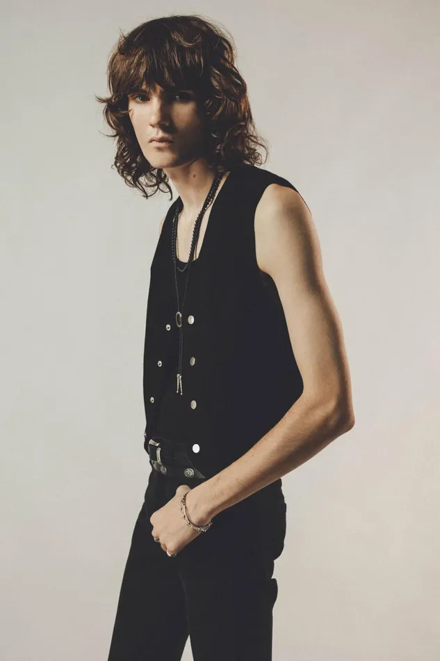 OTHER TANKS and VESTS MEN THE SUEDE CUT Black