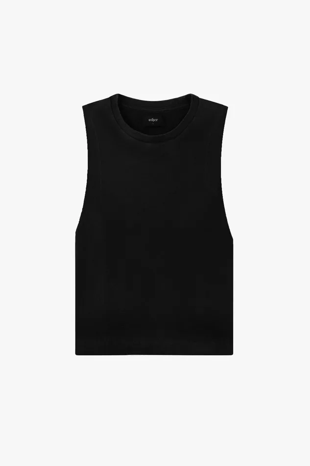 OTHER TANKS and VESTS MEN The Vintage Tank Worn Black