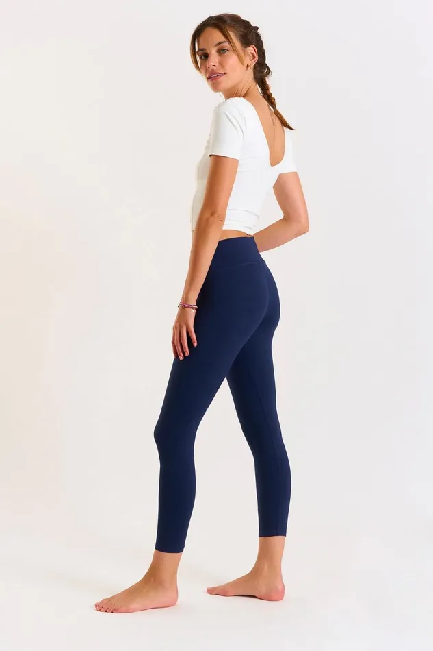 Outfit Navy Blue MANTRA and EAGLE WELLNESS Navy Women Banana Moon Tops and Bras