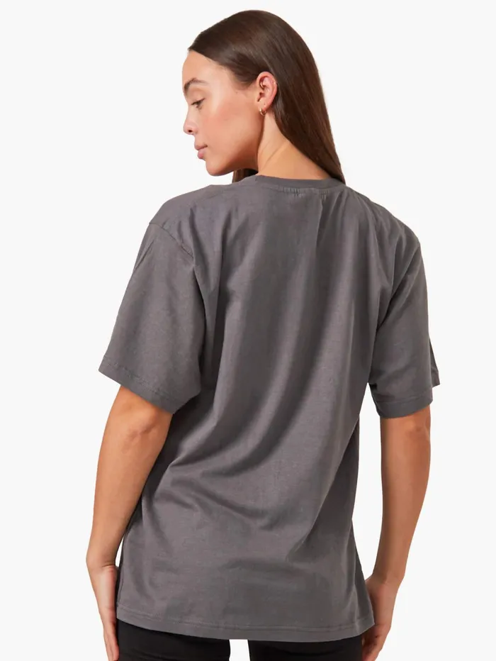 Oversized TShirt 8211 Charcoal Women Ryderwear TShirts