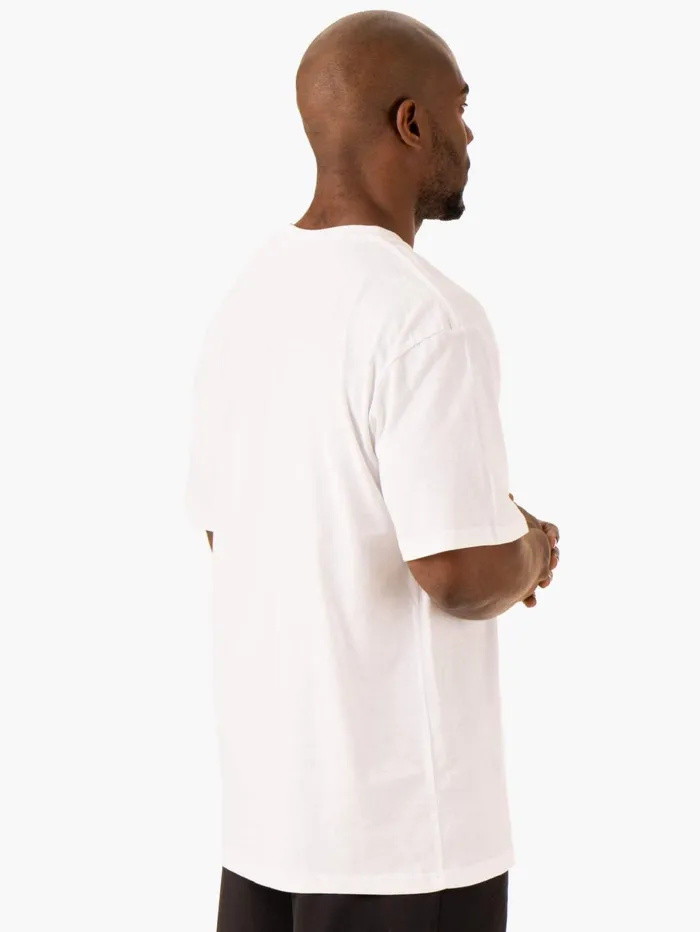 Oversized TShirt 8211 White Men Ryderwear TShirts