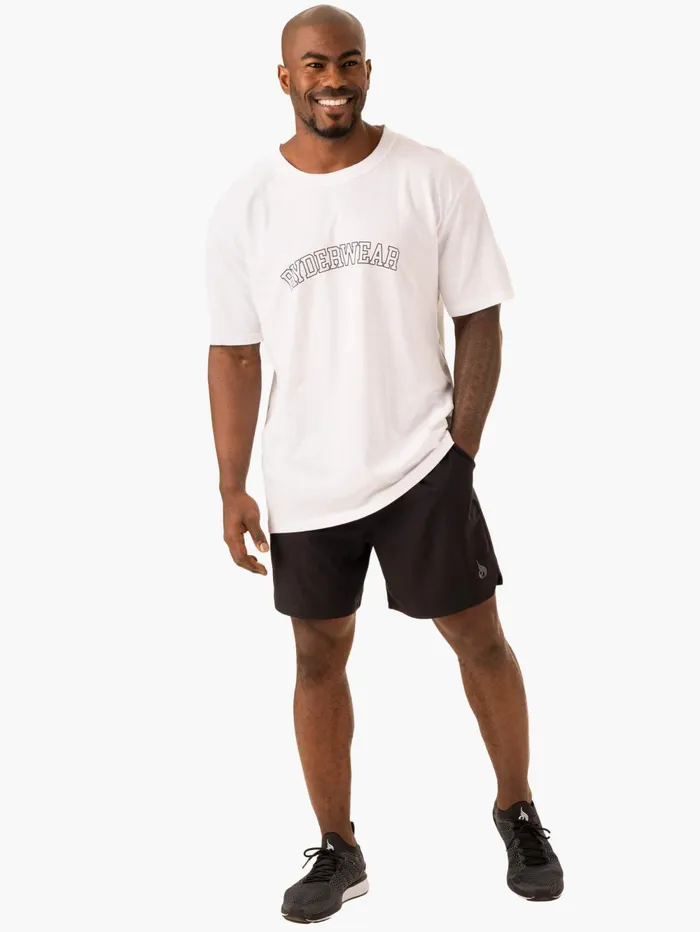 Oversized TShirt 8211 White Men Ryderwear TShirts