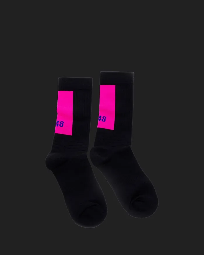 P448 Accessories Women Socks BlackPink P448 Accessories Women Socks BlackPink