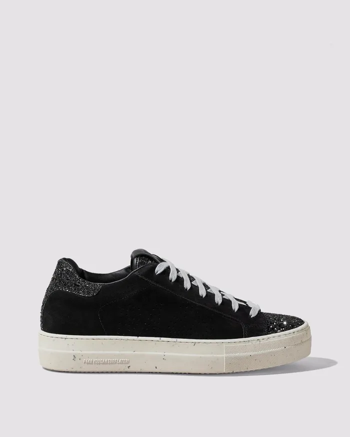 P448 Platforms Women Thea Recycled BlackGun Sneaker