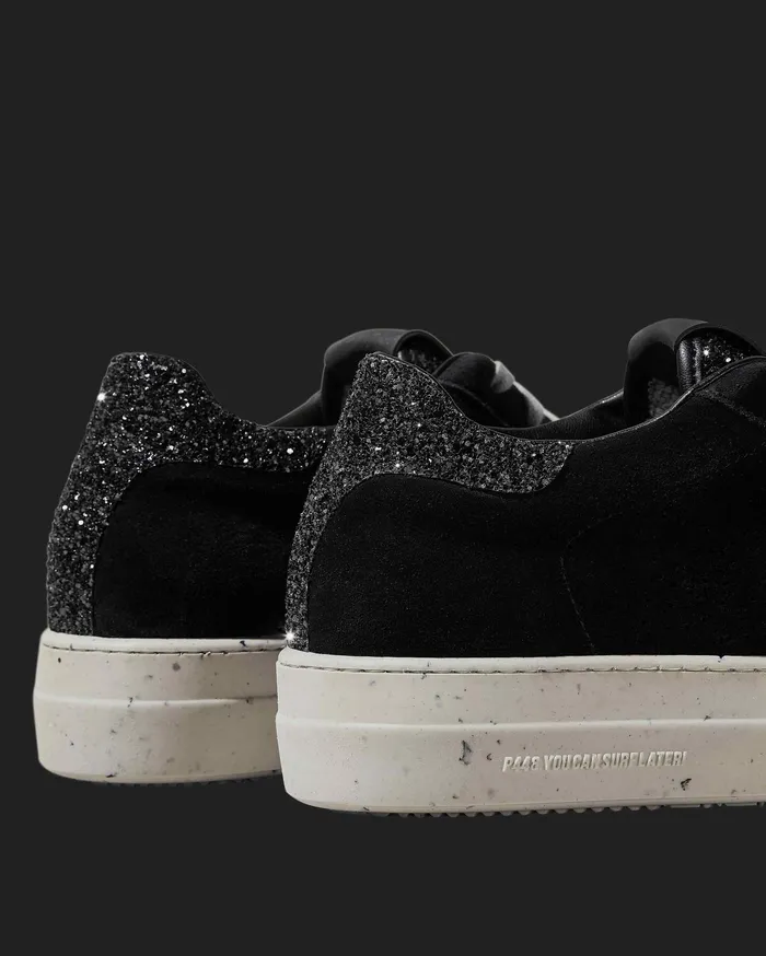 P448 Platforms Women Thea Recycled BlackGun Sneaker P448 Platforms Women Thea Recycled BlackGun Sneaker
