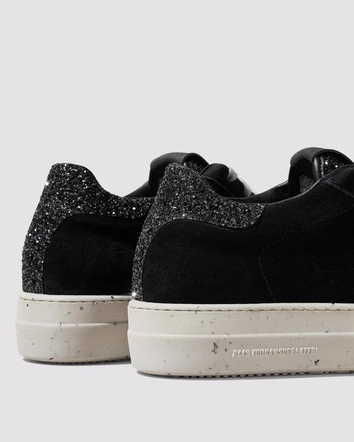 P448 Platforms Women Thea Recycled BlackGun Sneaker P448 Platforms Women Thea Recycled BlackGun Sneaker