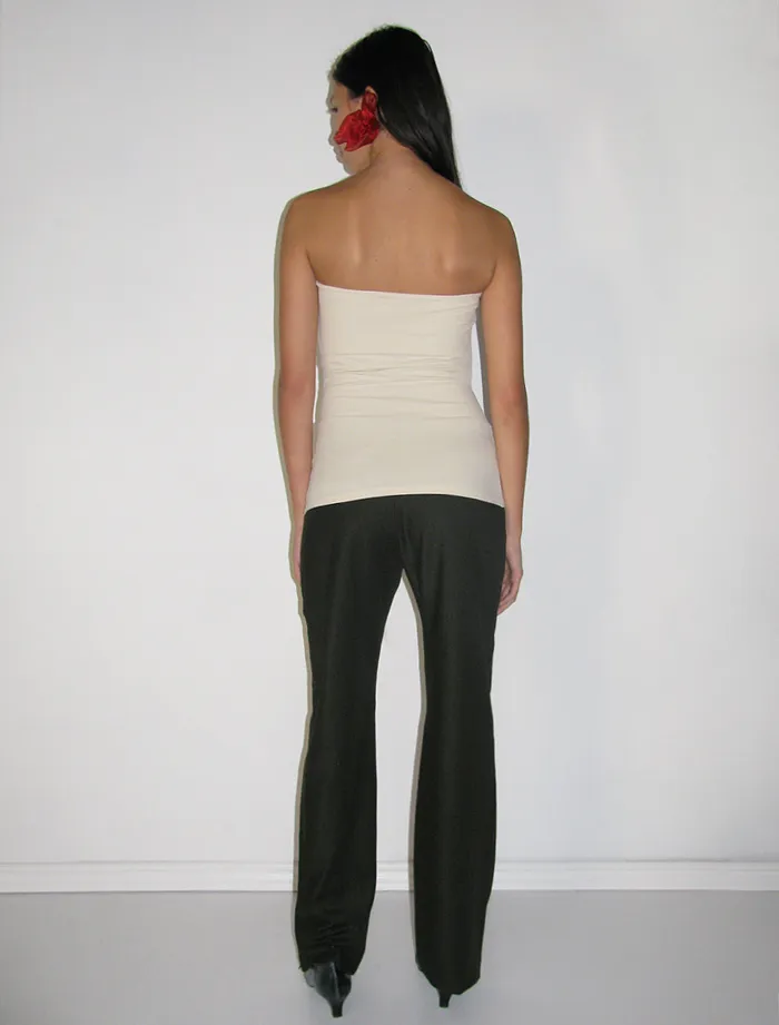 Paloma Wool CONXITASoft Fitted Bandeau Top With Flower Print Women Tops