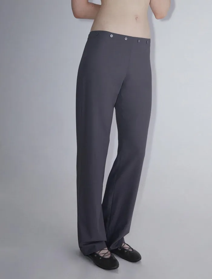 Paloma Wool DAINSuit Trousers With Button Detail Around The Waist Women Bottoms