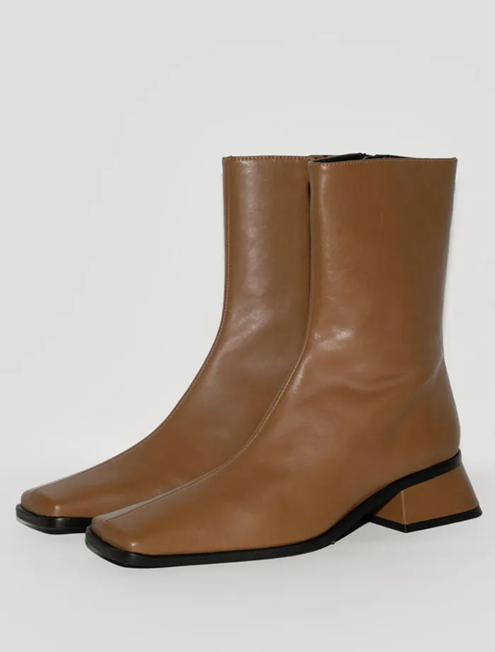 Paloma Wool DELTALight Brown Longtip Ankle Boots Women Shoes