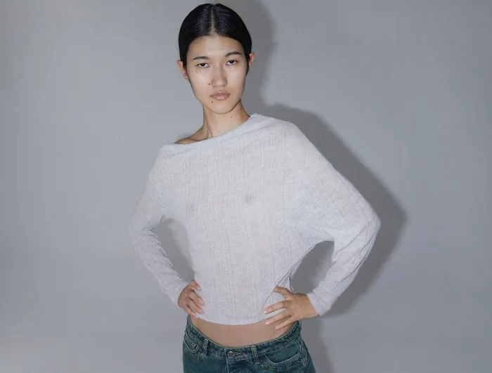 Paloma Wool GABILoose Asymmetric Longsleeve Top Women Tops