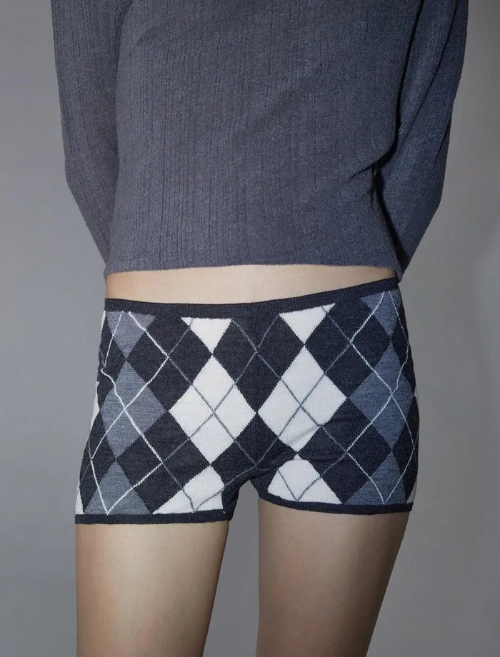 Paloma Wool GLAREDiamond Jacquard Shorts Women Bottoms