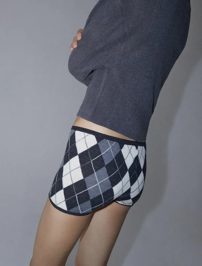 Paloma Wool GLAREDiamond Jacquard Shorts Women Bottoms