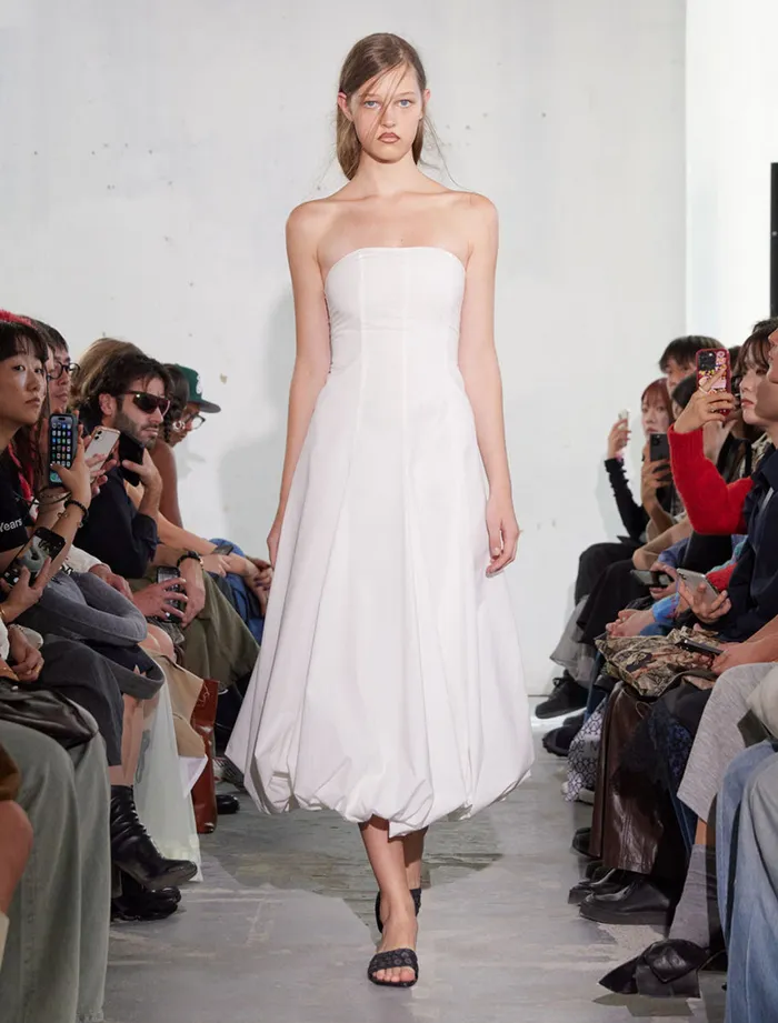 Paloma Wool GLOBO DRESSStrapless Long Balloon Dress With Adjustable Back Women Dresses Paloma Wool GLOBO DRESSStrapless Long Balloon Dress With Adjustable Back Women Dresses
