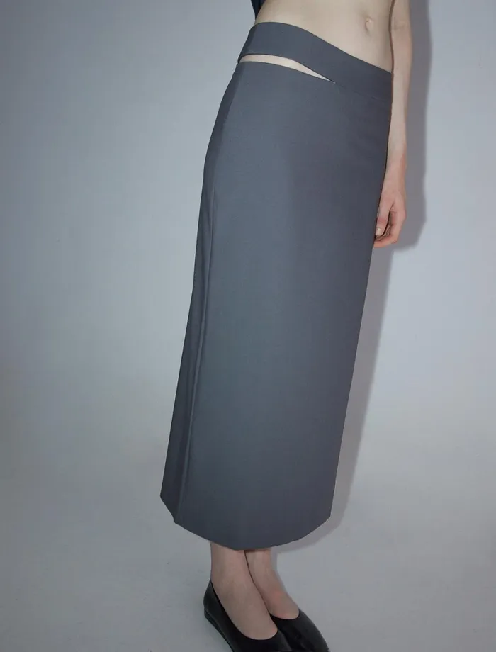 Paloma Wool JIAQILowwaisted Skirt With Zipped Waistband Women Bottoms