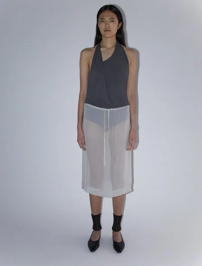 Paloma Wool LIVIADraped Neckline Halterneck Body Women Tops