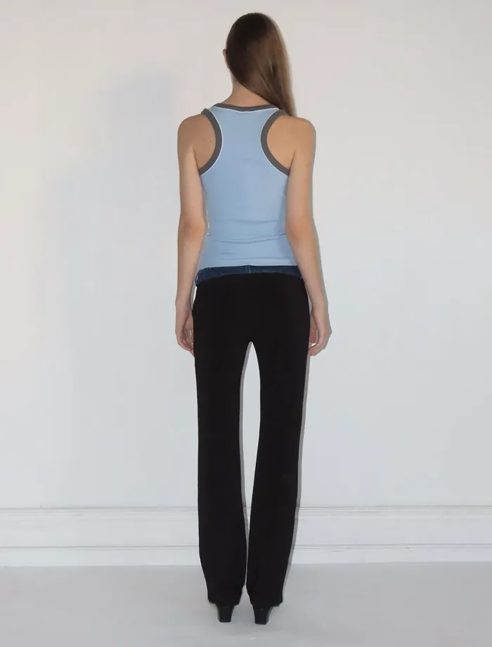 Paloma Wool PALOMA ISleeveless Rib Top With Digital Print Women Tops