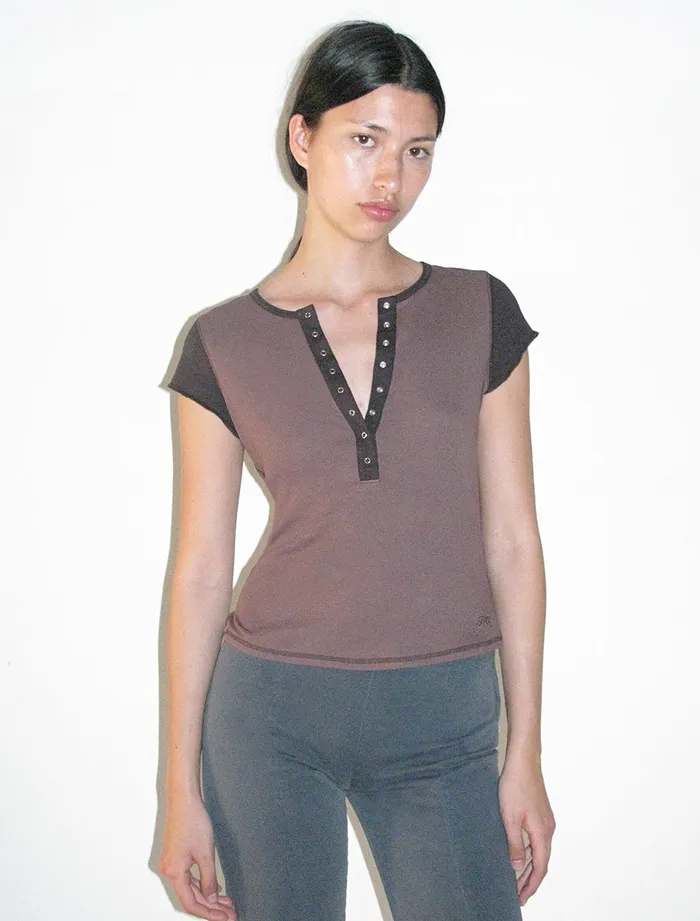 Paloma Wool RODHESHookandeye Closure Top With PW Embroidery Women Tops