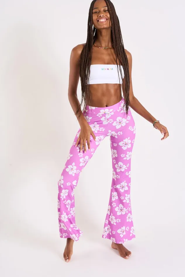 PANTALON BEACHWEAR Purple 8211 NOELO ISLANDGIRL Purple Women Banana Moon Pants