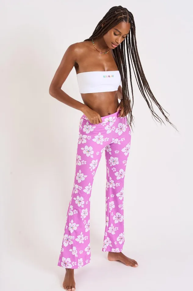 PANTALON BEACHWEAR Purple 8211 NOELO ISLANDGIRL Purple Women Banana Moon Pants