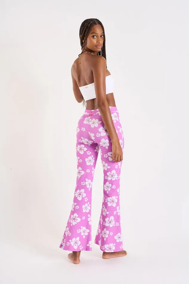 PANTALON BEACHWEAR Purple 8211 NOELO ISLANDGIRL Purple Women Banana Moon Pants