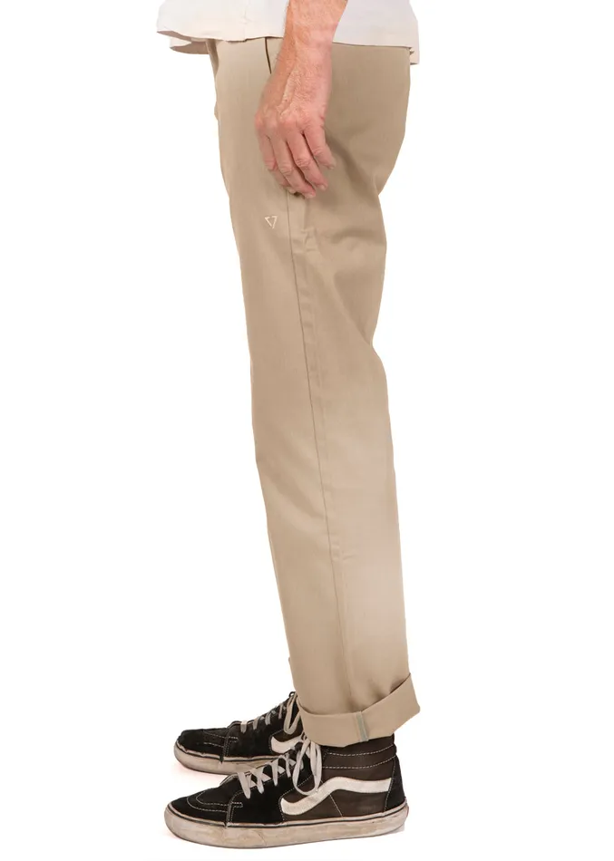 Pants and Denim Men Vissla Border Twill Pant 8211 Modern Fit Khaki Pants and Denim Men Vissla Border Twill Pant 8211 Modern Fit Khaki