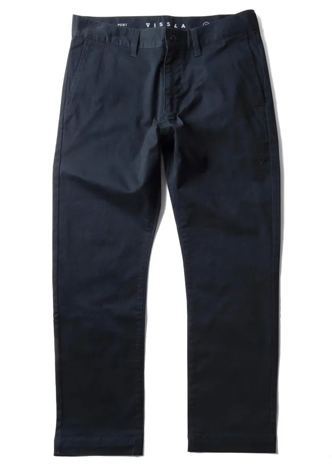 Pants and Denim Men Vissla Creators Port Chino Pant Dark Naval