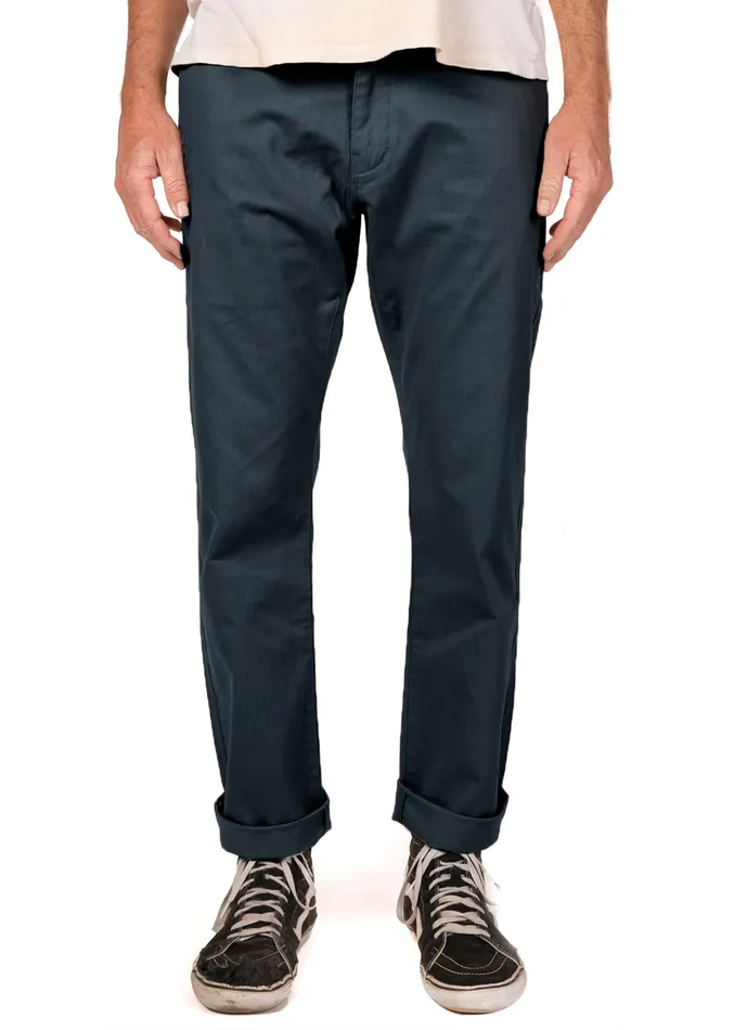 Pants and Denim Men Vissla Creators Port Chino Pant Dark Naval Pants and Denim Men Vissla Creators Port Chino Pant Dark Naval