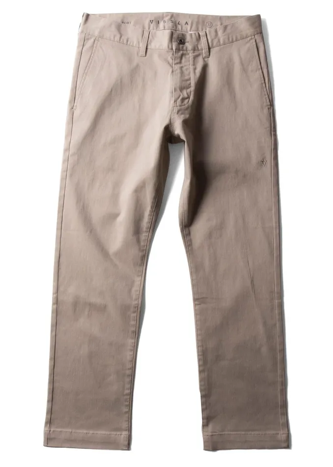 Pants and Denim Men Vissla Creators Port Chino Pant Khaki