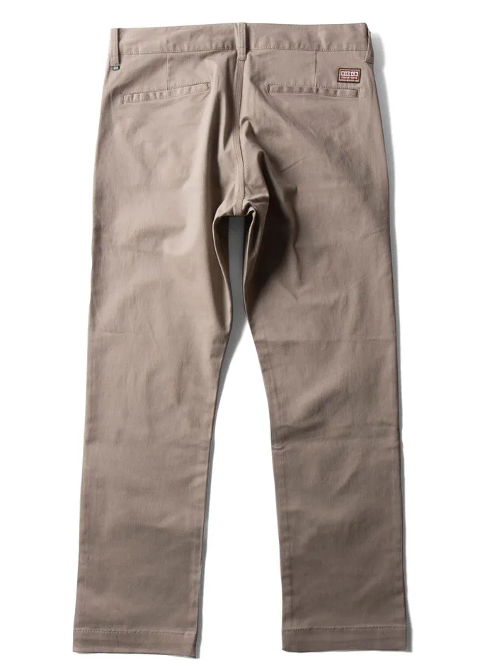 Pants and Denim Men Vissla Creators Port Chino Pant Khaki Pants and Denim Men Vissla Creators Port Chino Pant Khaki
