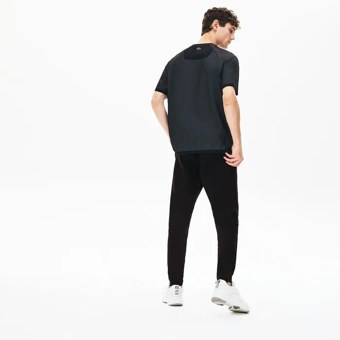 Pants and Shorts Lacoste Mens Motion Stretch Track Pants Black Online Outlet Store