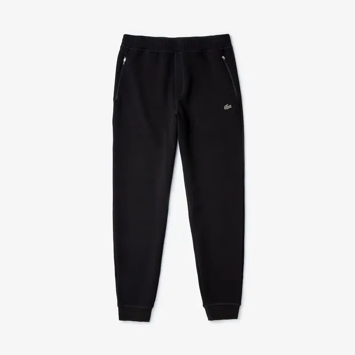 Pants and Shorts Lacoste Mens Motion Stretch Track Pants Black Online Outlet Store