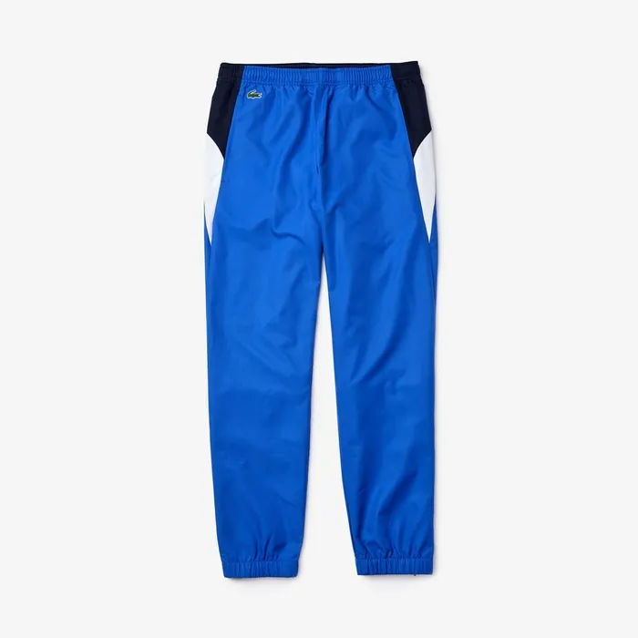 Pants and Shorts Lacoste Mens SPORT Colorblock JerseyLined Tracksuit BlueNavy BlueWhite Online Store