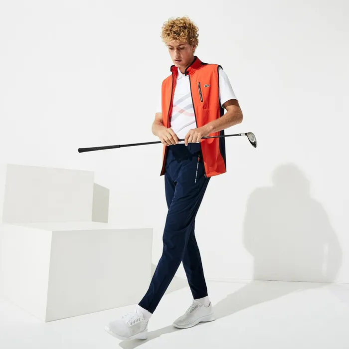 Pants and Shorts Lacoste Mens SPORT Stretch Golf Track Pants Navy BlueWhiteRed Store Pants and Shorts Lacoste Mens SPORT Stretch Golf Track Pants Navy BlueWhiteRed Store