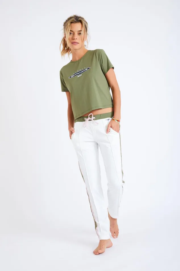 Pants Ecru 8211 OATKA SPRINT Ecru Women Banana Moon Leggings and Pants