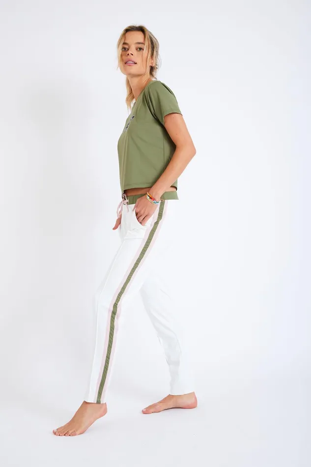 Pants Ecru 8211 OATKA SPRINT Ecru Women Banana Moon Leggings and Pants