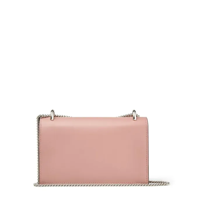Paris Blush Smooth Calf Leather Mini Bag With Snake Buckle Blush Women JIMMY CHOO Small Leather Goods