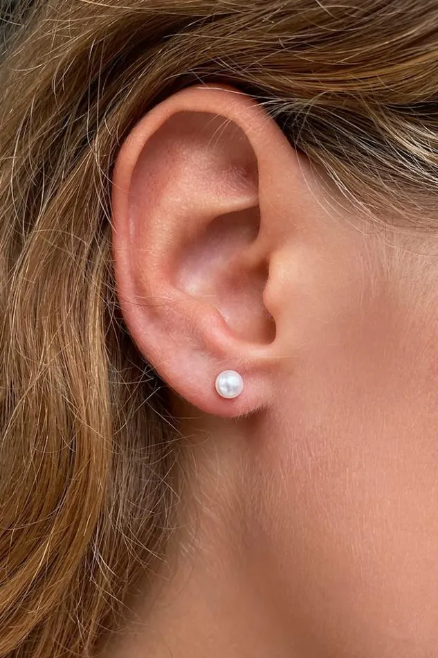 Pearl Earrings Women Subdued Accessories