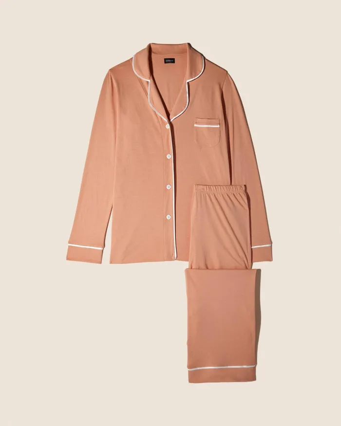 Pj Sets Women Cosabella Bella 4 Piece Ultimate Pj Pack Coppermoon Ivory