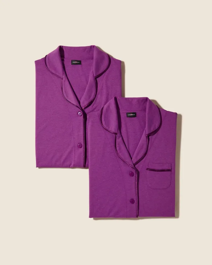 Pj Sets Women Cosabella Bella 4 Piece Ultimate Pj Pack Cyclamencyclamen
