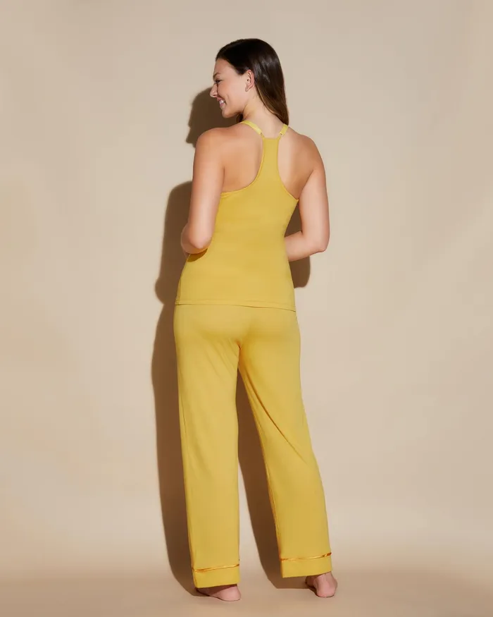 Pj Sets Women Cosabella Bella Curvy 3 Piece Set With Robe Serengeti Sunserengeti Sun