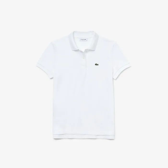 Polos Lacoste Womens Classic Fit Soft Cotton Petit Piqu Polo Shirt White Gift Ideas
