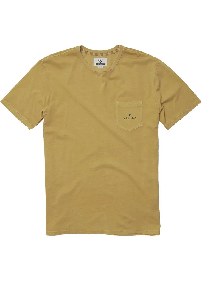 Premium Tees Men Vissla Hula Hips Ss Pkt Tee OCHRE Premium Tees Men Vissla Hula Hips Ss Pkt Tee OCHRE