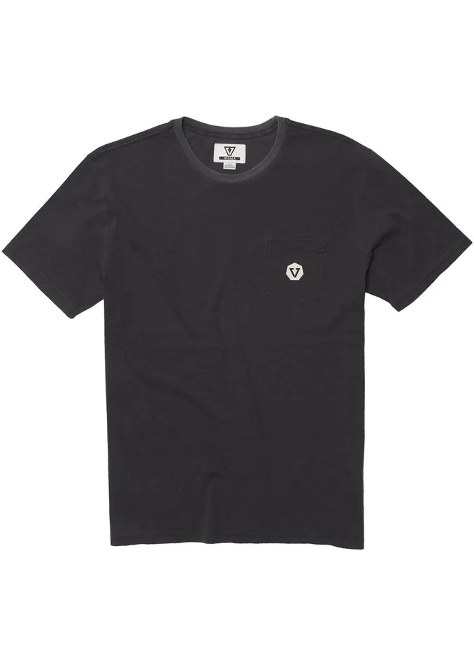 Premium Tees Men Vissla Offshored Ss Pkt Tee Phantom Premium Tees Men Vissla Offshored Ss Pkt Tee Phantom