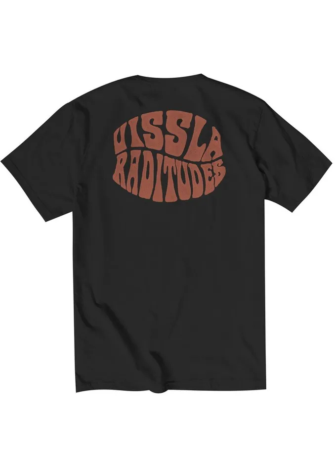 Premium Tees Men Vissla Raditude Organic Tee Phantom