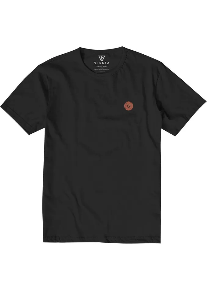 Premium Tees Men Vissla Raditude Organic Tee Phantom Premium Tees Men Vissla Raditude Organic Tee Phantom