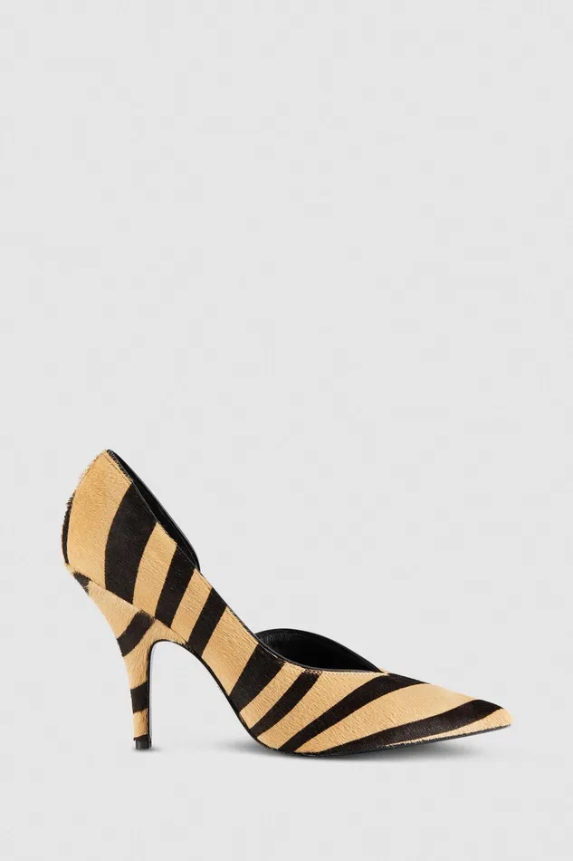 Pumps Women Patrizia Pepe Leather Pumps Black Beige