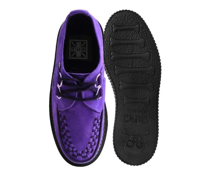 Purple Suede Classic Stratocreeper Women TUK Shoes Platforms Purple Suede Classic Stratocreeper Women TUK Shoes Platforms