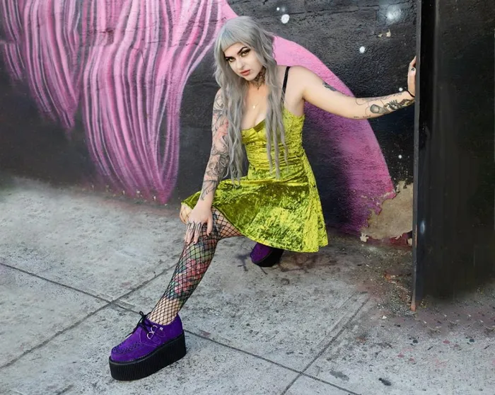 Purple Suede Classic Stratocreeper Women TUK Shoes Platforms Purple Suede Classic Stratocreeper Women TUK Shoes Platforms