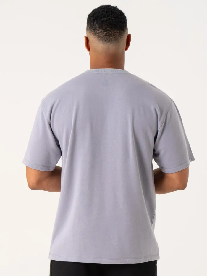 Pursuit Fleece TShirt 8211 Lavender Men Ryderwear Tops