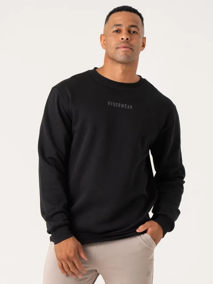 Pursuit Pullover 8211 Black Men Ryderwear Tops